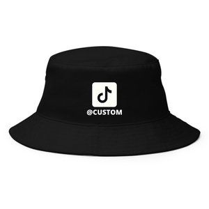 TIKTOK Hat, CUSTOMIZABLE Bucket Hat, Funny, Meme, Custom
